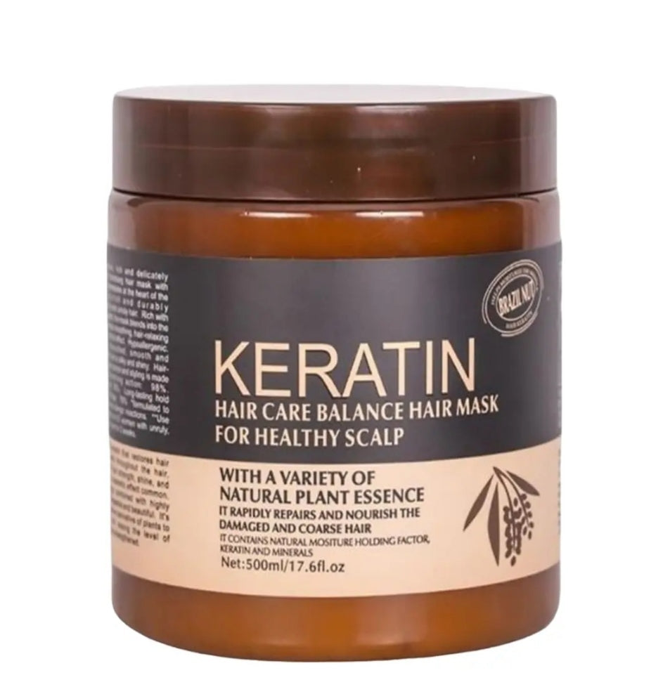 Keratin Hair Mask & Hair Treatment