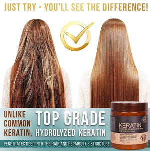 Keratin Hair Mask & Hair Treatment